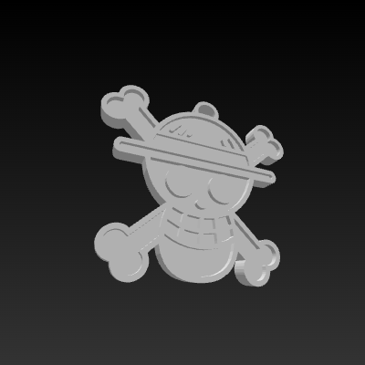 Monkey D. Luffy One Piece Anahtarlık