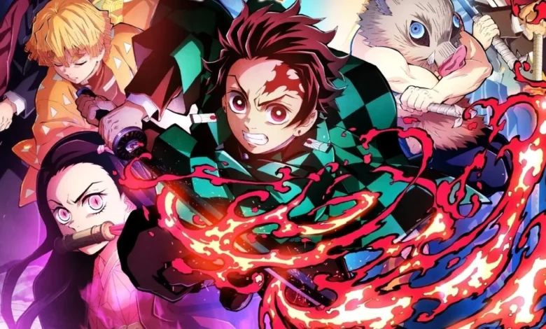 İblis Keser" (Demon Slayer: Kimetsu no Yaiba) Ana Karakterleri